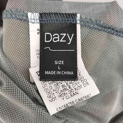 デイジー DAZY グラフィックデザイン ノースリーブワンピース レディース JPN:L