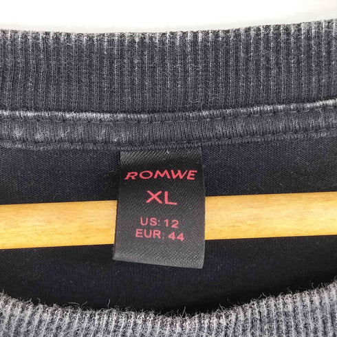 ROMWE フロントプリントカットソー メンズ JPN:XL