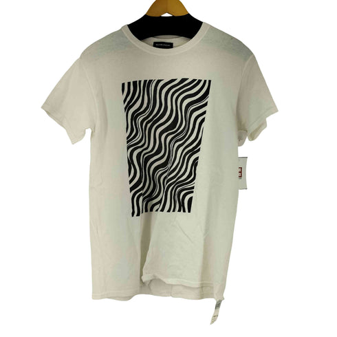 メゾンスペシャル MAISON SPECIAL ウェイブプリントTシャツ レディース JPN:M