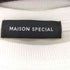 メゾンスペシャル MAISON SPECIAL ウェイブプリントTシャツ レディース JPN:M