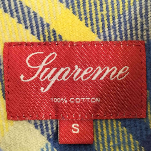 シュプリーム Supreme 11AW Heavyweight Plaid Flannel Shirt フランネルシャツ メンズ JPN:S