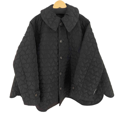 VIVIANO Quilted Jacket ハート柄 キルティングジャケット レディース JPN:M