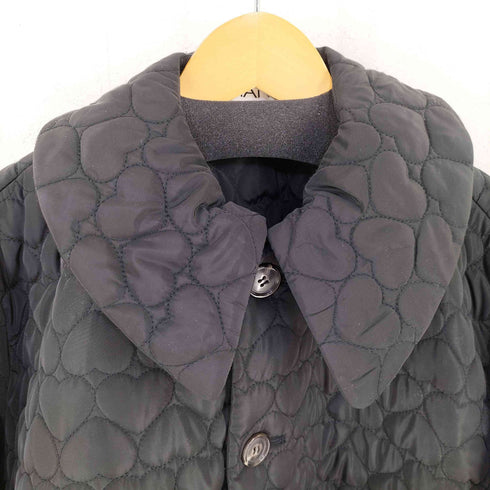 VIVIANO Quilted Jacket ハート柄 キルティングジャケット レディース JPN:M