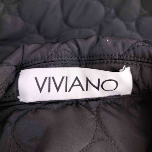 VIVIANO Quilted Jacket ハート柄 キルティングジャケット レディース JPN:M