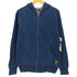 ステューシー Stussy BASOC STUFF デニムライク インディゴ ジップパーカー メンズ JPN:M