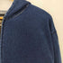 ステューシー Stussy BASOC STUFF デニムライク インディゴ ジップパーカー メンズ JPN:M