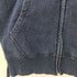 ステューシー Stussy BASOC STUFF デニムライク インディゴ ジップパーカー メンズ JPN:M