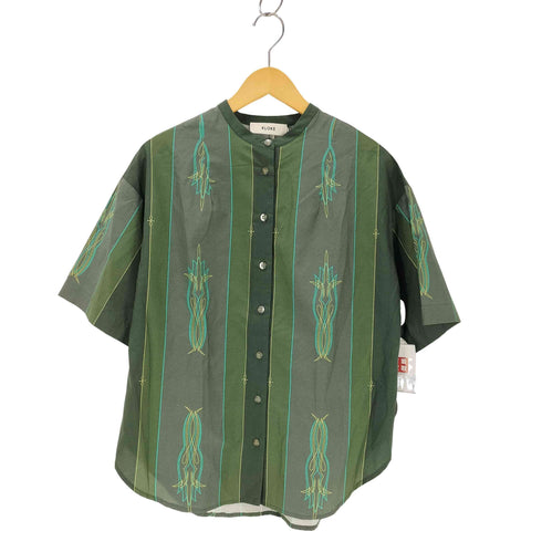 KLOKE BEARER PRINT GREEN SHIRT import レディース XXS