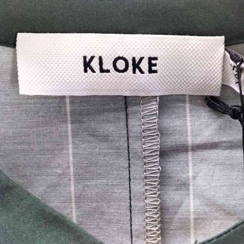 KLOKE BEARER PRINT GREEN SHIRT import レディース XXS