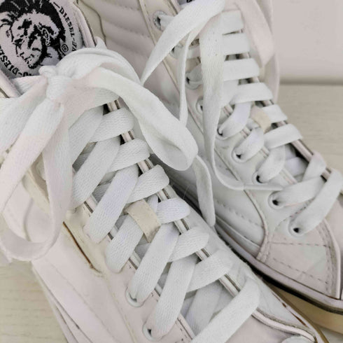 ディーゼル DIESEL D-VELOWS MID PATCH W フェイクレザー ハイカット スニーカー レディース JPN:24.5
