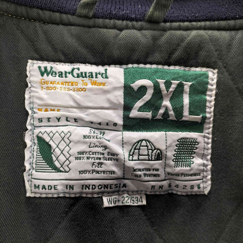 wearguard オーバーサイズ デニムスタジャン メンズ