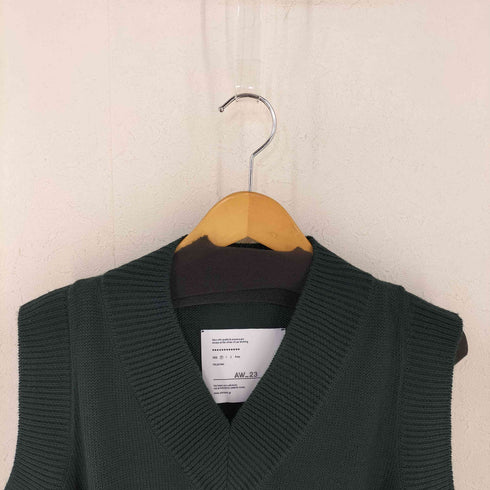 UNTRACE 23AW JAZZ V-NECK KNIT VEST domestic メンズ 0