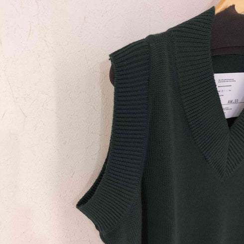 UNTRACE 23AW JAZZ V-NECK KNIT VEST domestic メンズ 0