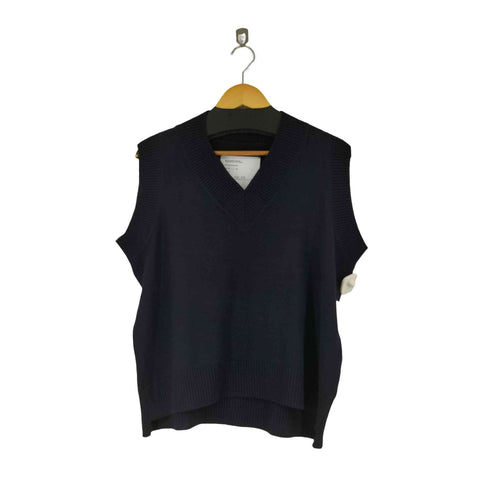 UNTRACE 23AW JAZZ V-NECK KNIT VEST domestic メンズ 0