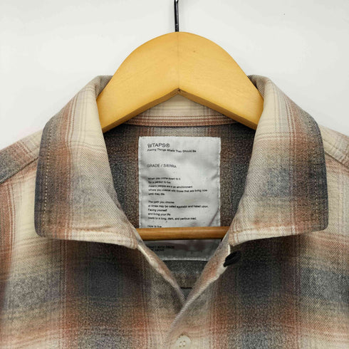 ダブルタップス WTAPS 09SS ATOS L/S FLANNEL SHIRT メンズ