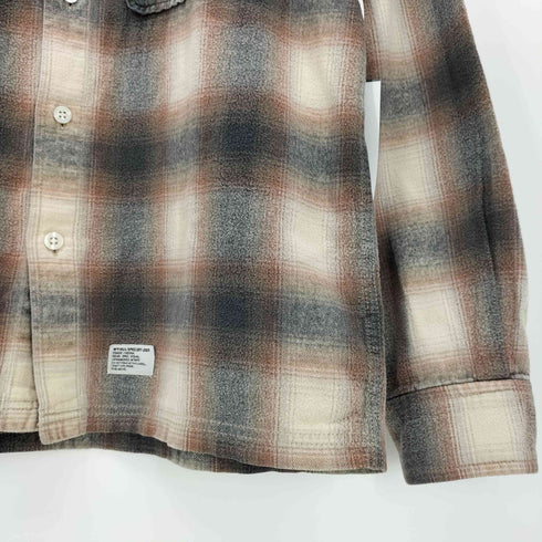 ダブルタップス WTAPS 09SS ATOS L/S FLANNEL SHIRT メンズ