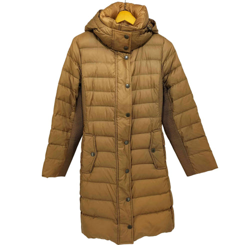 バーバリーロンドン BURBERRY LONDON 裏地ノバチェック ベルテッドダウンコート レディース EUR:46
