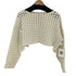 エミ emmi クロップドメッシュニット レディース ONE SIZE