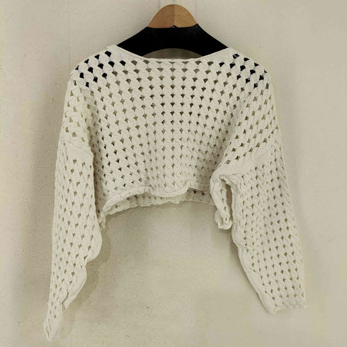 エミ emmi クロップドメッシュニット レディース ONE SIZE