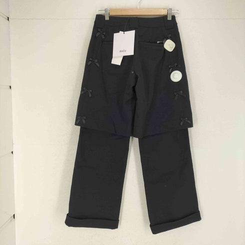 KKCo 24SS Bow Down Double Trouser import レディース xxs