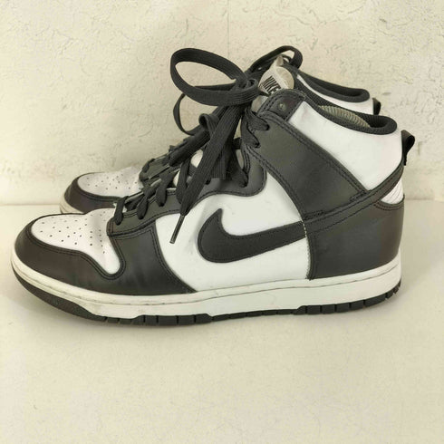 ナイキ NIKE DUNK HI RETRO - WHITE/BLACK-TOTAL ORANGE メンズ JPN:27.5