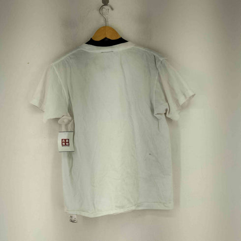 プリントクルーネックTシャツ レディース