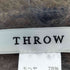 THROW モヘアウールシャギーオーバーチェックマフラー メンズ