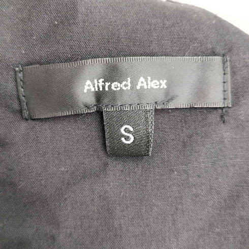 Alfred Alex ダブルフェイスサイドライン ハイウエスト ワイドトラックパンツ メンズ JPN:S