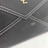 イヴサンローラン Yves Saint Laurent YSLロゴ ステッチデザイン レザーハンドバッグ レディース