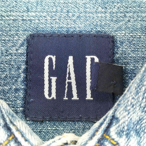 ギャップ Gap 00S 2ポケットデニムシャツ メンズ JPN:XS