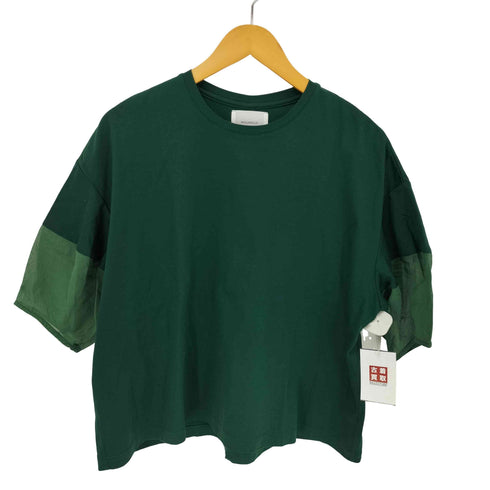 ミディウミソリッド MIDIUMISOLID Lady's シアースリーブコンシャスT レディース