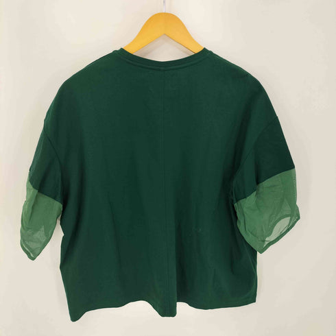 ミディウミソリッド MIDIUMISOLID Lady's シアースリーブコンシャスT レディース