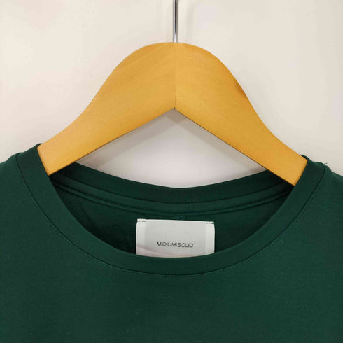 ミディウミソリッド MIDIUMISOLID Lady's シアースリーブコンシャスT レディース