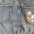 ギャップ Gap LOW RISE BOOT CUT 刺繍 フレアデニムパンツ レディース 10R