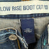 ギャップ Gap LOW RISE BOOT CUT 刺繍 フレアデニムパンツ レディース 10R
