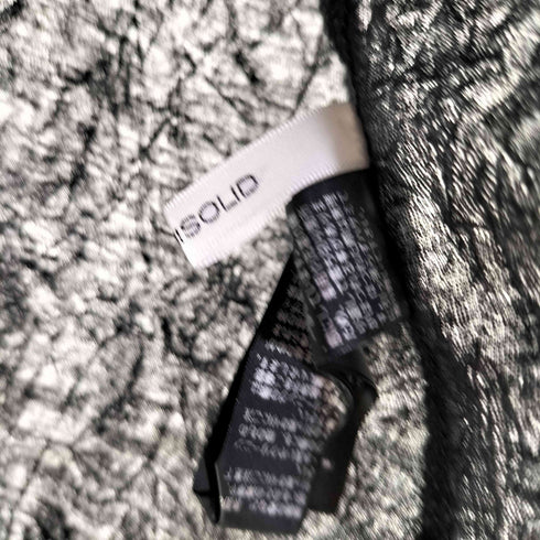 ミディウミソリッド MIDIUMISOLID ボトルネック シワ加工 カットソー レディース