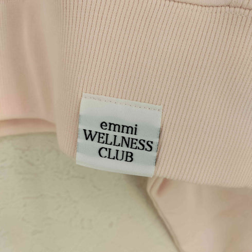 エミ emmi オーガニックコットンewcロゴショートスウェット レディース ONE SIZE