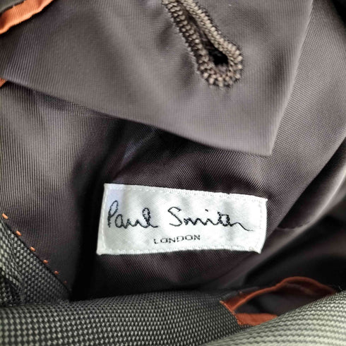 ポールスミス Paul Smith LANIFICIO DI TOLLEGNO SUPER 120'S 3Bシングルテーラードジャケット セットアップ メンズ L