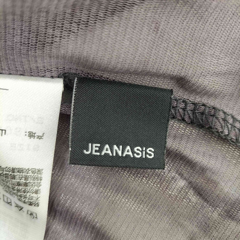 ジーナシス JEANASIS コラージュシアーロングTシャツ レディース FREE