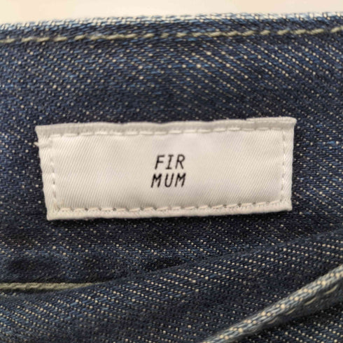 FIRMUM ワイドテーパードデニム レディース JPN:M