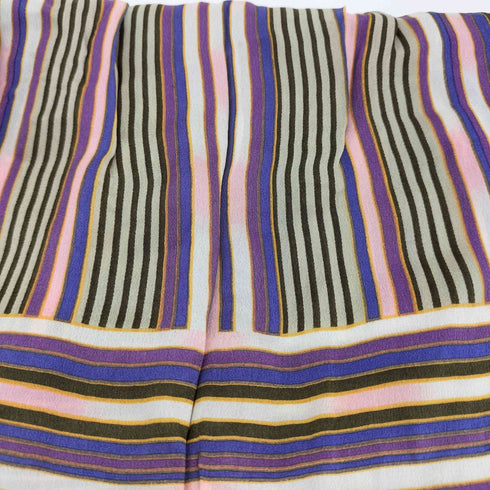 イッセイミヤケ ISSEY MIYAKE 70s 初期タグ ムーンバット シルクスカーフ レディース