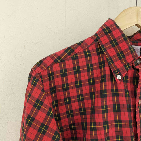 ブルックスブラザーズ BROOKS BROTHERS チェック BDシャツ メンズ 15 1/2