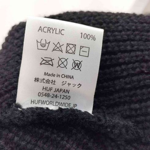 ハフ HUF フロントロゴニットキャップ メンズ