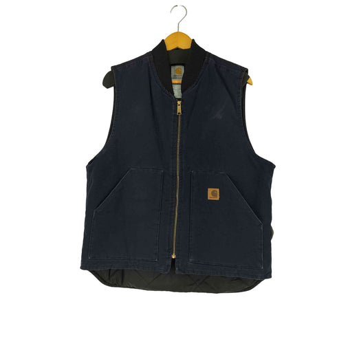 カーハート Carhartt USA製 ダックベスト メンズ JPN:L