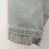 ザラ ZARA ノーカラーデニムジャケット メンズ import:L