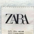 ザラ ZARA ノーカラーデニムジャケット メンズ import:L