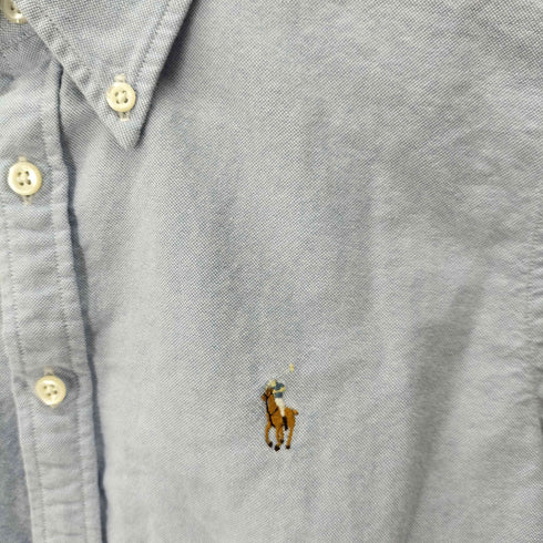 ラルフローレン RALPH LAUREN ロゴ刺繍 S/Sボタンダウンシャツ レディース JPN:11号