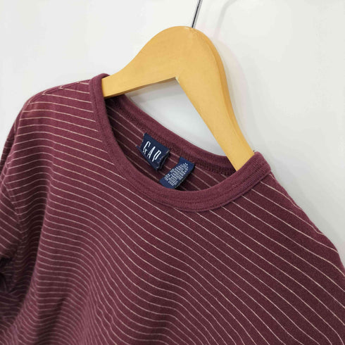 ギャップ Gap 90S~00S OLD GAP ボーダーL/S Tシャツ メンズ import:M