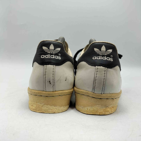 アディダスオリジナルス adidas Originals SUPER STAR 80s スーパースター 白黒金ベロ メンズ JPN:26.5