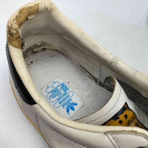 アディダスオリジナルス adidas Originals SUPER STAR 80s スーパースター 白黒金ベロ メンズ JPN:26.5